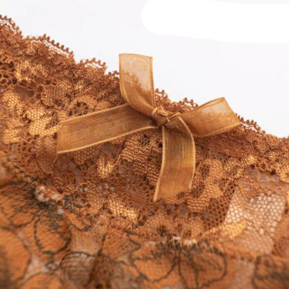 AERENEY sexy lace pure cotton modal bottom flat angle underwear