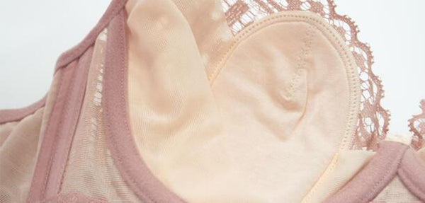 AERENEY Sexy Lace Thin Cover Anti-sagging Bra