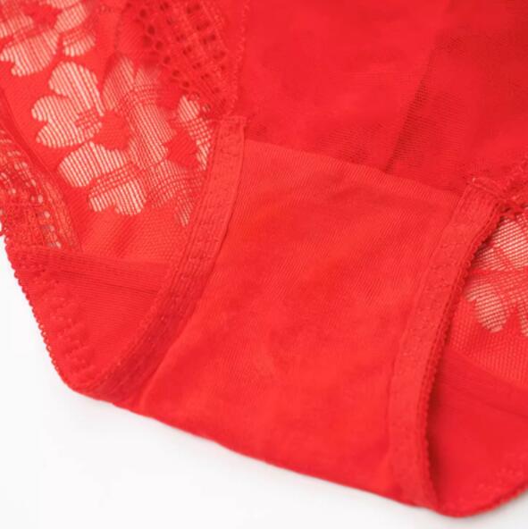 AERENEY Sexy Breathable Lace Lace Lace Flat Corner Pants