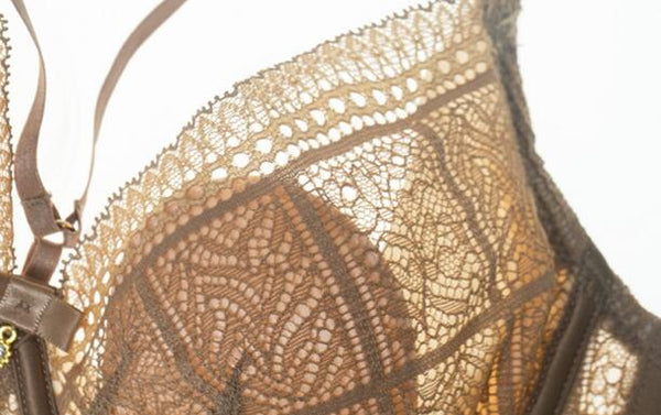 AERENEY Mesh Thin Lace Bra