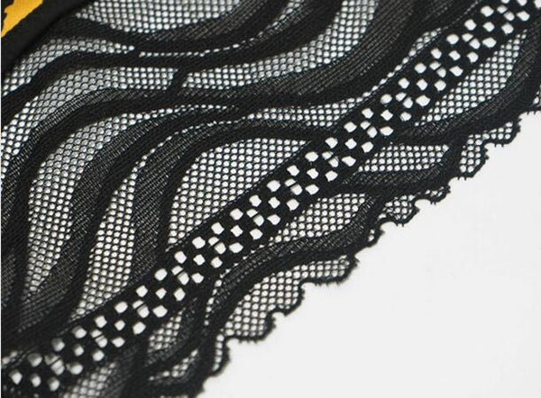 Tiger print sexy patchwork thin seamless flat corner pants