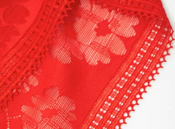AERENEY Sexy Breathable Lace Lace Lace Flat Corner Pants