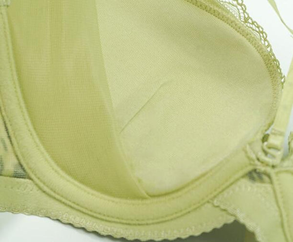 Sexy Strap Leopard Print Petite Lace Bra Thin Bra