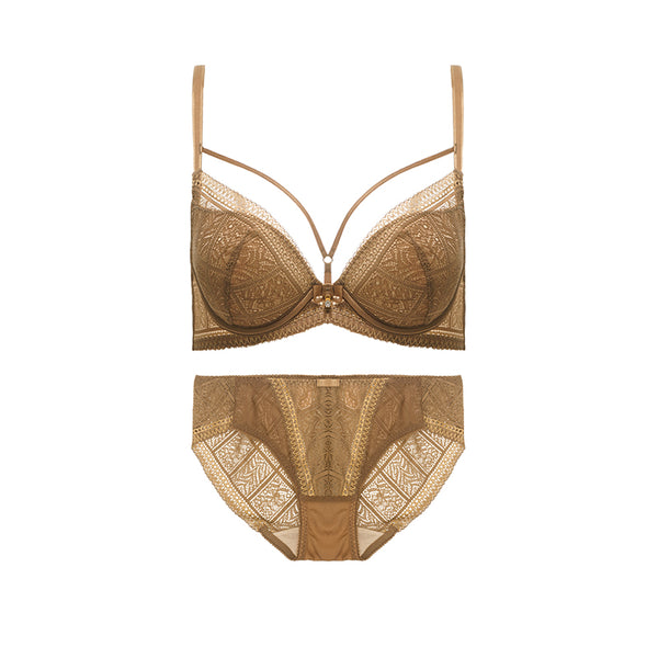 AERENEY Mesh Thin Lace Bra