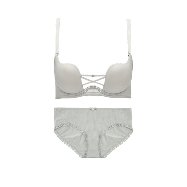 AERENEY Sexy Thin Glossy Halter Bra