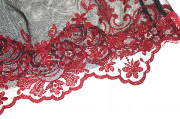 AERENEY Sexy Lace Breathable Flat Corner Pants