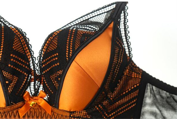 AERENEY Sexy Lace Thin Petite Bra