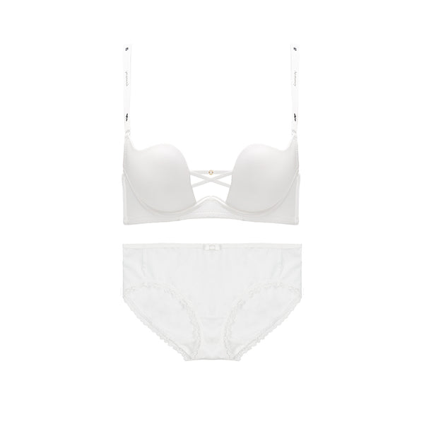 AERENEY Sexy Thin Glossy Halter Bra