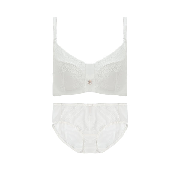 AERENEY 2024 White Sexy Thin Lace Strapless Bra