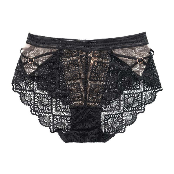 AERENEY Sexy Daisy Lace Underpants