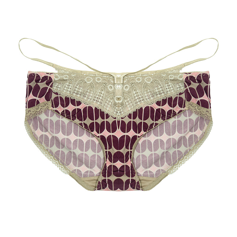 AERENEY sexy strapless thin flat corner pants