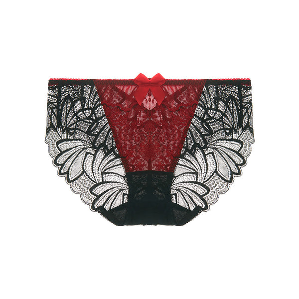 AERENEY Sexy Lace Breathable Flat Corner Pants