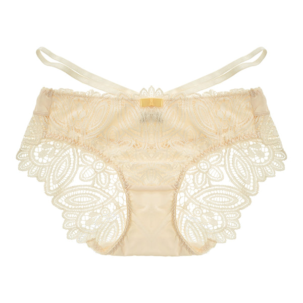 AERENEY Sexy Lace Strap Thin Comfortable and Breathable Flat Corner Pants
