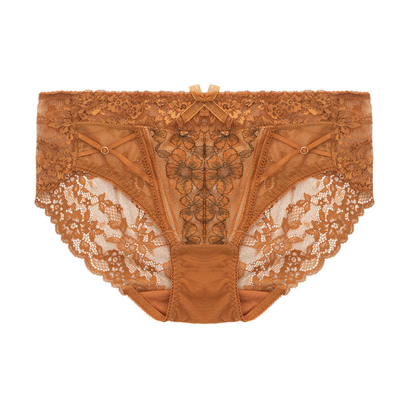 AERENEY sexy lace pure cotton modal bottom flat angle underwear