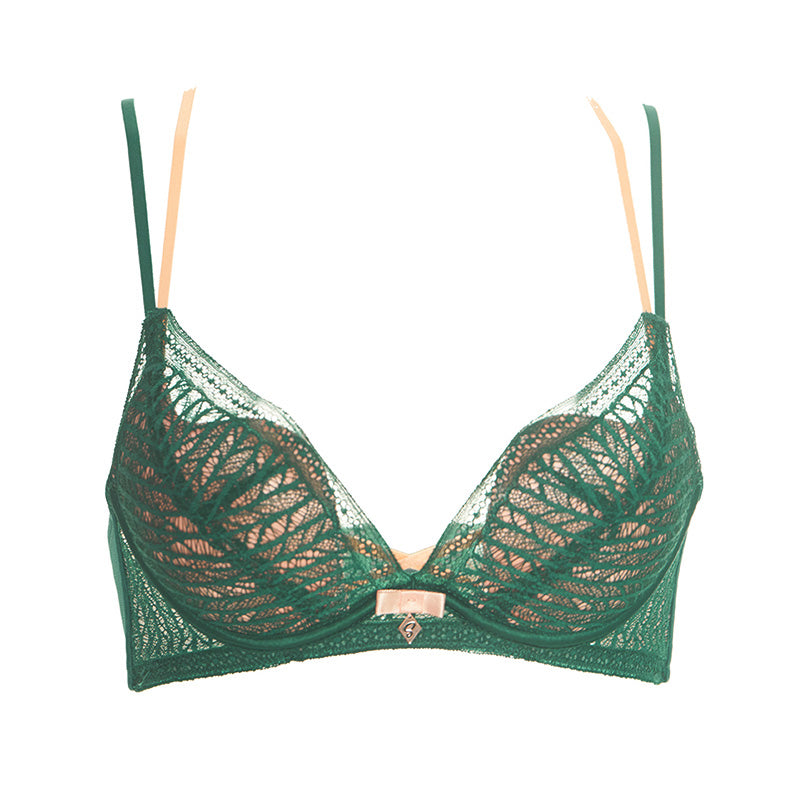 AERENEY Dragon Year Red Lace Bra Sexy Bra