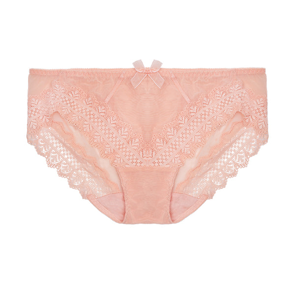 AERENEY lace sexy mid low rise breathable underwear