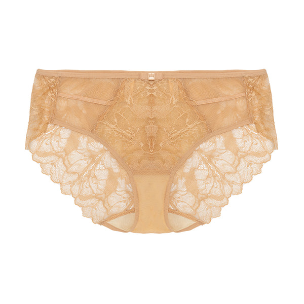 AERENEY Sexy Lace Low Waist Traceless Breathable Flat Corner Pants