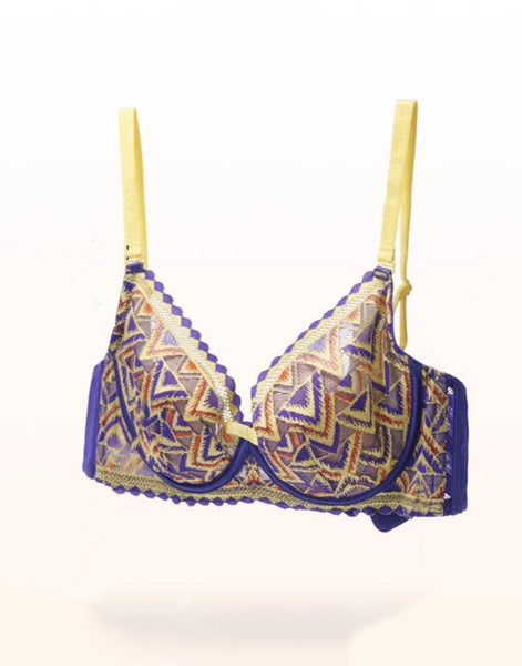 AERENEY Petite Sexy Ultra-Thin Lace Bra Set
