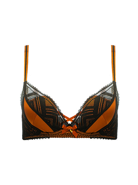 AERENEY Sexy Lace Thin Petite Bra