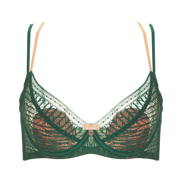 AERENEY Dragon Year Red Lace Bra Sexy Bra