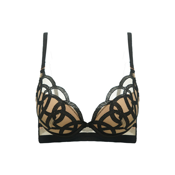 AERENEY Dragon Year Red Sexy Bra Lace Soft Support Bra