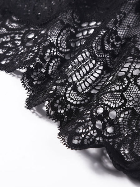 Sexy Lace Thin Low Waist Flat Corner Pants