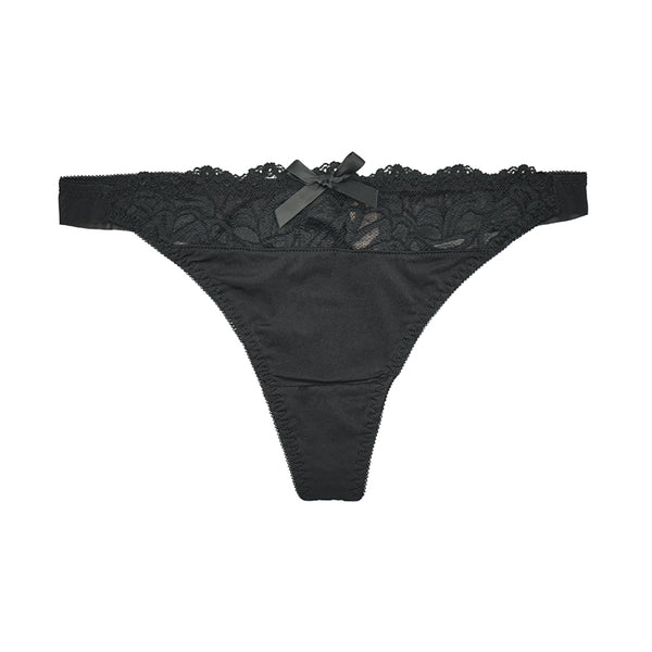 AERENEY Sexy Lace Low Waist Pure Cotton Underpants