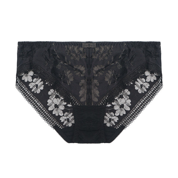 AERENEY Sexy Breathable Lace Lace Lace Flat Corner Pants