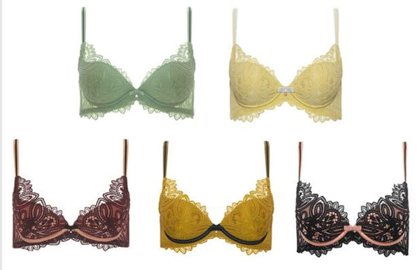 AERENEY Lace Sexy Bra Anti-sagging Summer Bra