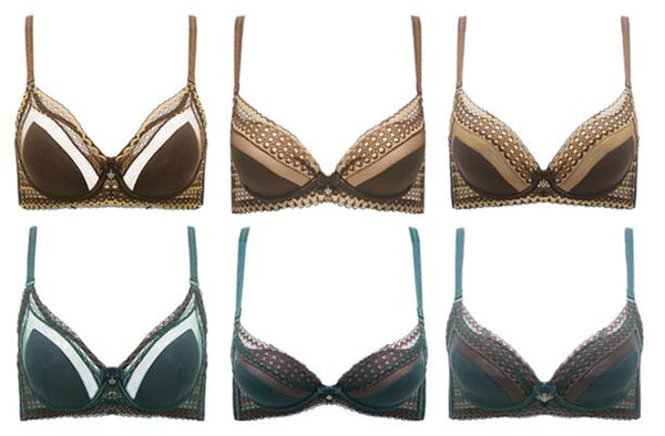 AERENEY Sexy Thin Lace Petite Bra