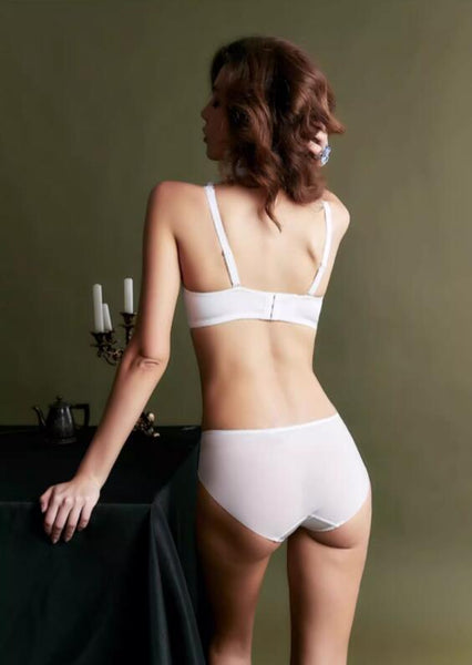 AERENEY Sexy Lace Low Waist Pure Cotton Underpants