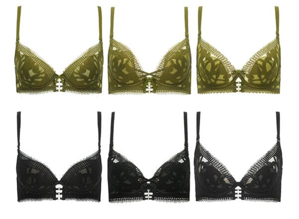 AERENEY Sexy Thin Lace Petite Bra