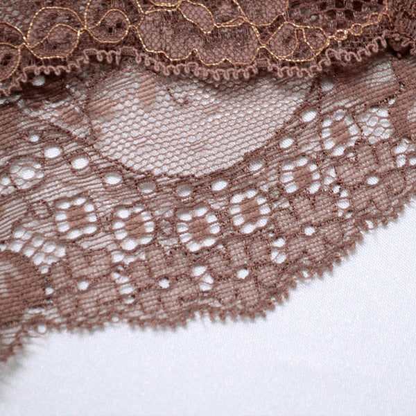 Sexy Leopard Pattern Lace Thin Tie Low Waist Flat Corner Pants