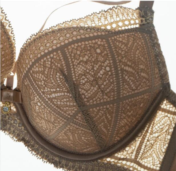 AERENEY Mesh Thin Lace Bra