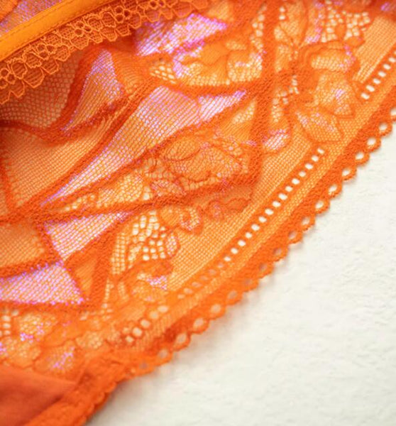 AERENEY sexy colorful lace seamless underwear