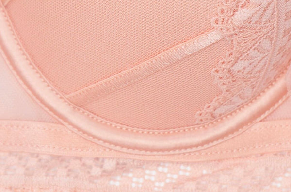 AERENEY Sexy Lace Soft Support Bra Set