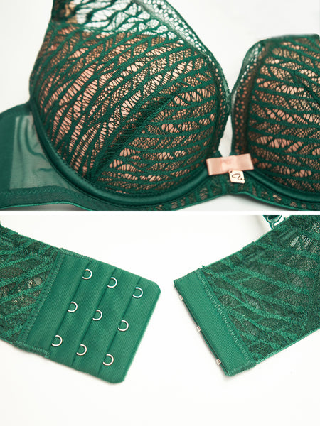 AERENEY Dragon Year Red Lace Bra Sexy Bra