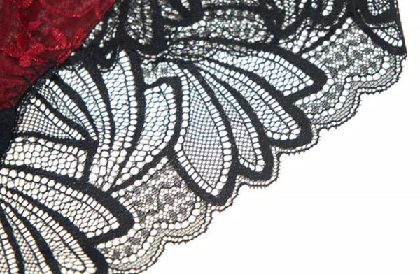 AERENEY Sexy Lace Breathable Flat Corner Pants