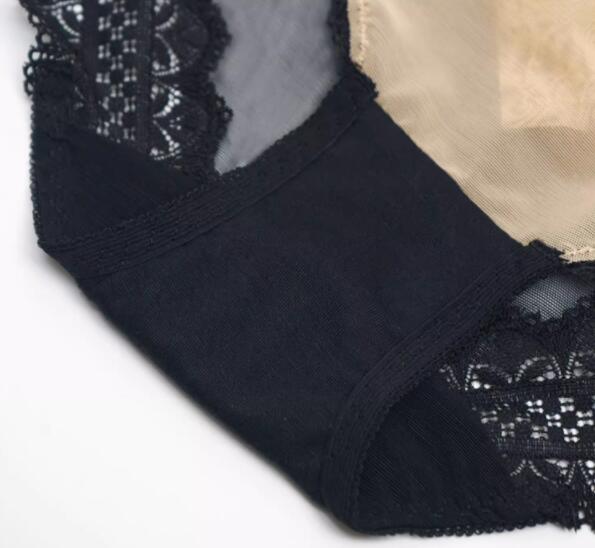 AERENEY lace sexy mid low rise breathable underwear