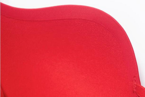 Red Wedding Panties Smooth Sexy Bra Set Thin Bra