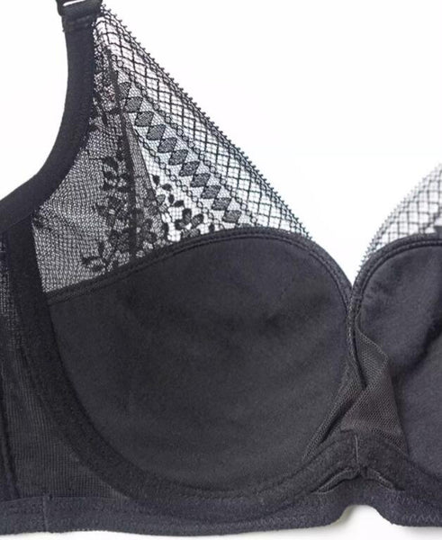 AERENEY 2024 White Sexy Thin Lace Strapless Bra